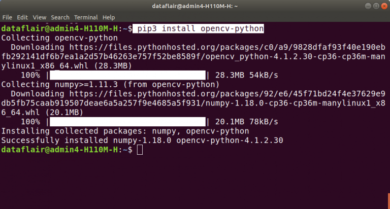 install opencv for python 2.7 on mac